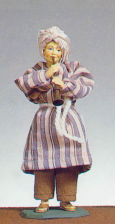 Boy with Flute (red dress)