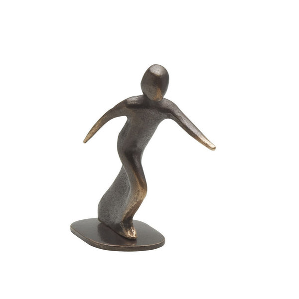 "Startschuss" Bronzefigur von Kerstin Stark