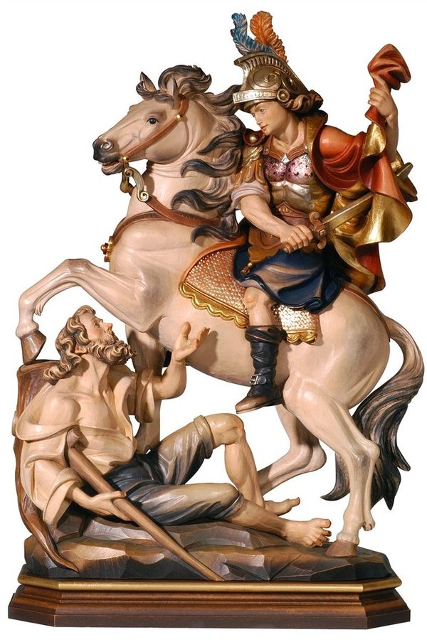 Heiliger Martin auf Pferd mit Bettler