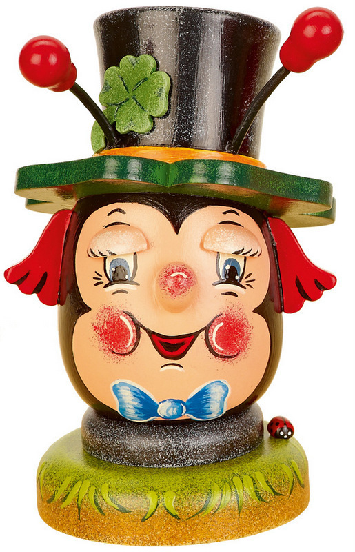 Ladybug Smoker Figurine by Hubrig