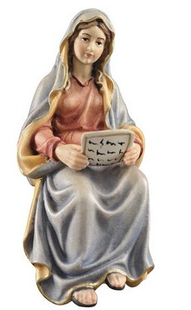 Maria mit Schrift für Verkündigung
