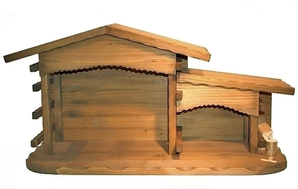 Nativity Stable "Rustic" Large