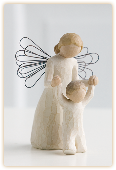 Guardian Angel Willow Tree Figurine