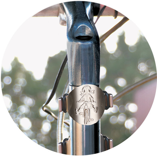 Fahrrad-Plakette "Ein Engel für Deinen Weg"