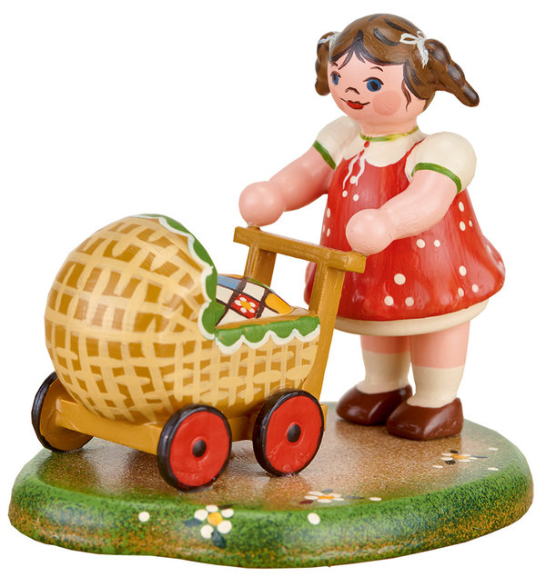 Lauras Püppchen - Mädchen mit Puppenwagen